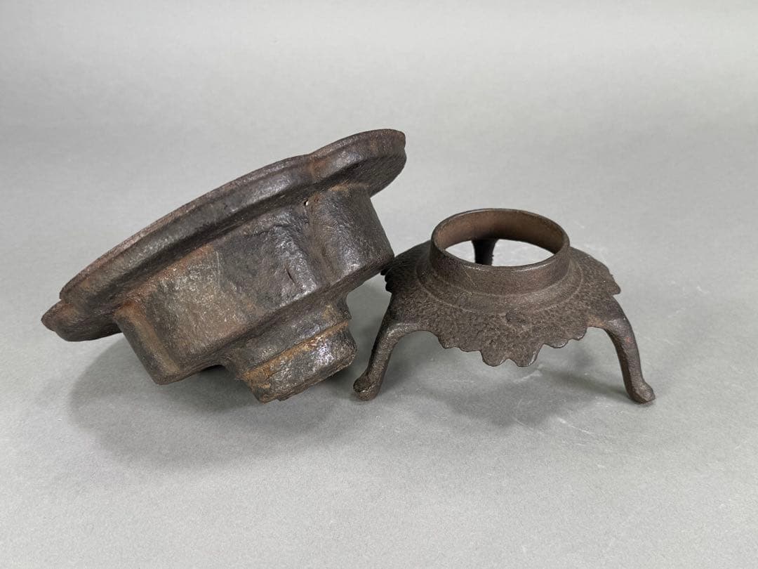 いけばな　池坊　鋳鉄　希少鉄花器　立花　生花　古流　未生流　龍生派　花瓶　華道具