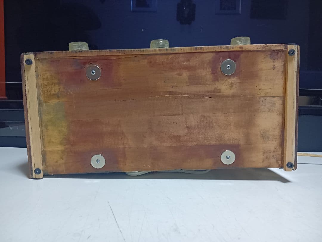 希少　デザイン　マツダ　東芝　513F　真空管　ラジオ　整備済み