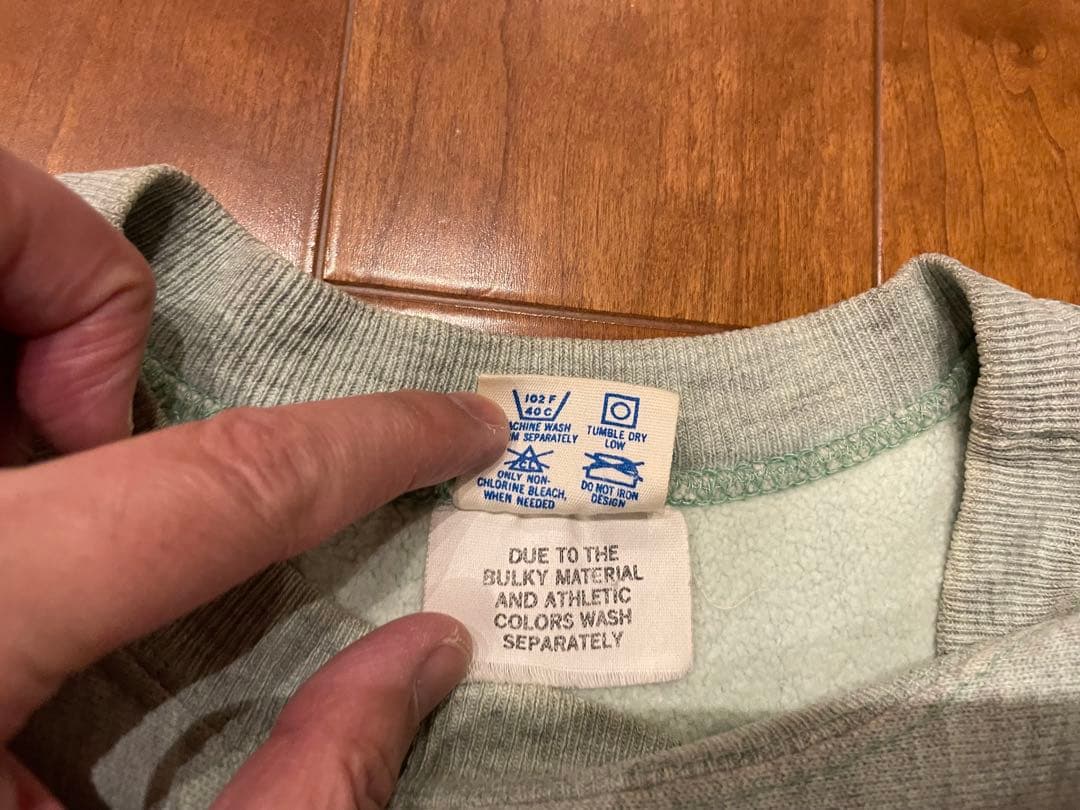 ト*ク様 80sチャンピオンリバースウィーブ トリコ USA製 /ビンテージヴィ