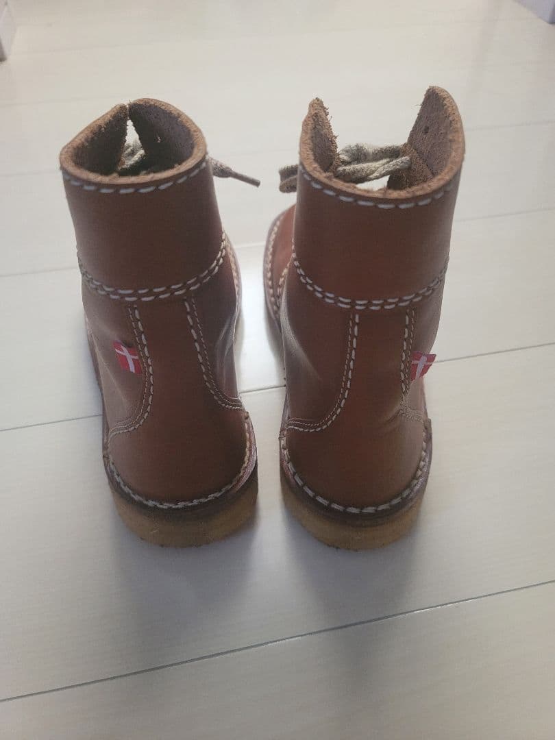 duckfeet danske ブラウン レザー ワークブーツ サイズ38