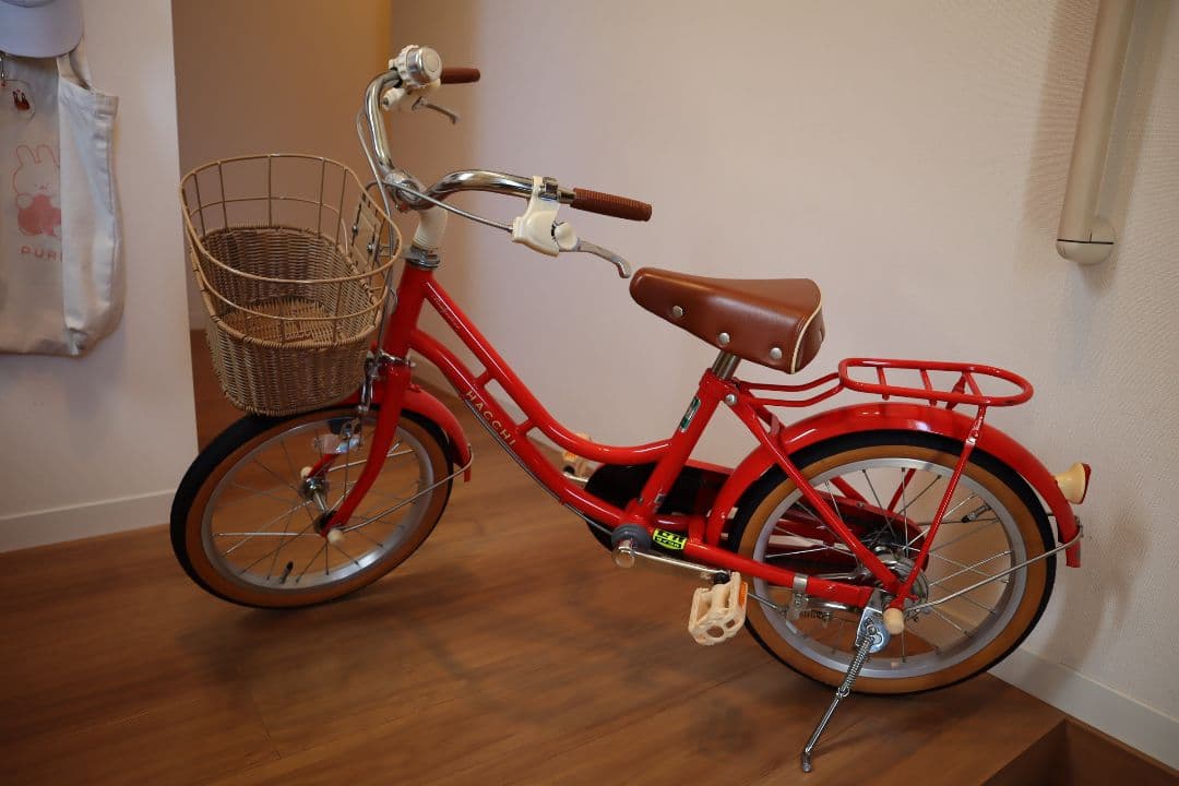 HACCHI 子供用自転車 赤