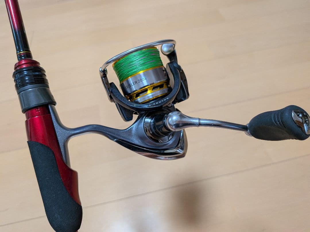 ワダヒカリ　メバリング　ロッド　リール　ダイワ　月下美人　エクセラー　本体