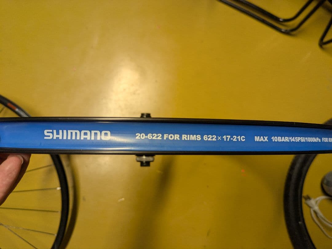 シマノ製 ロードバイク用ホイール　RS171