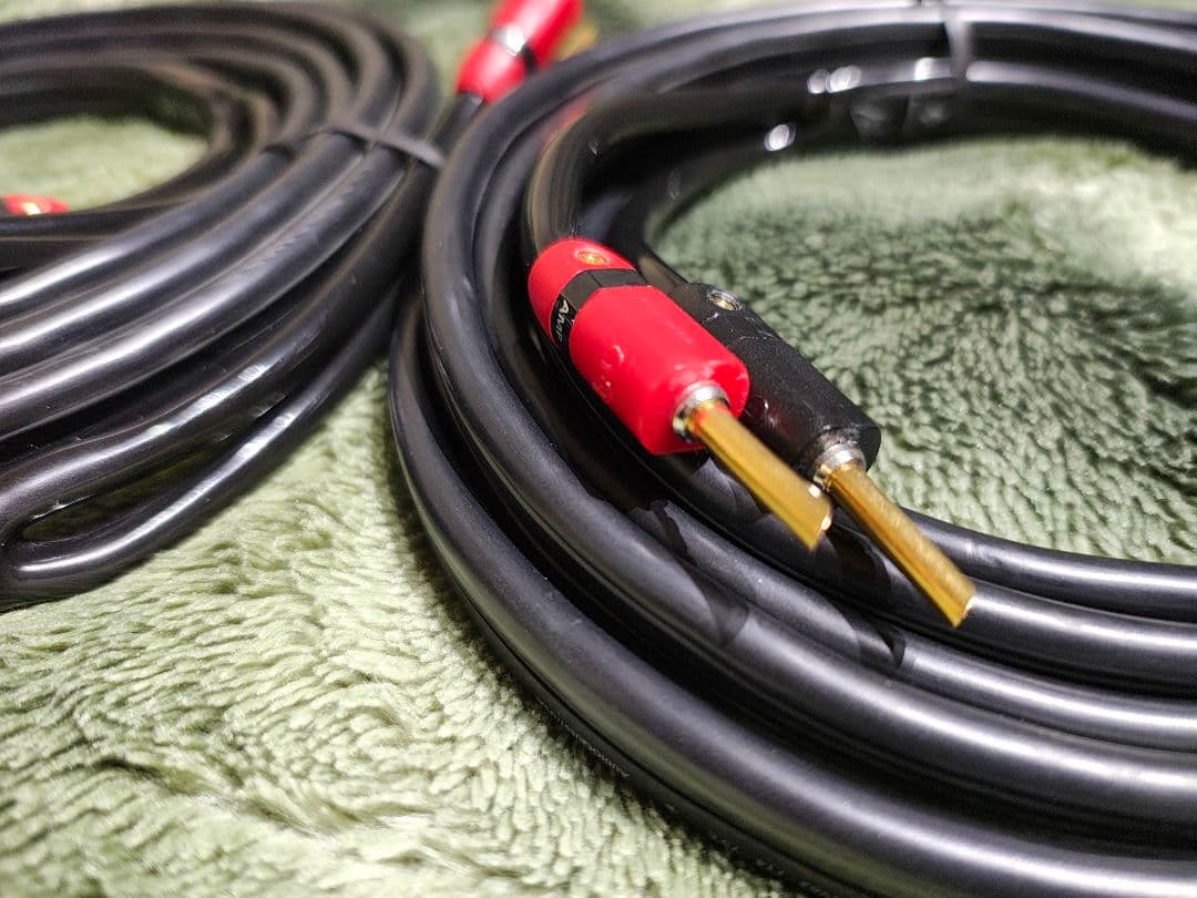 【美品】audioquest ROCKET 11 スピーカーケーブル