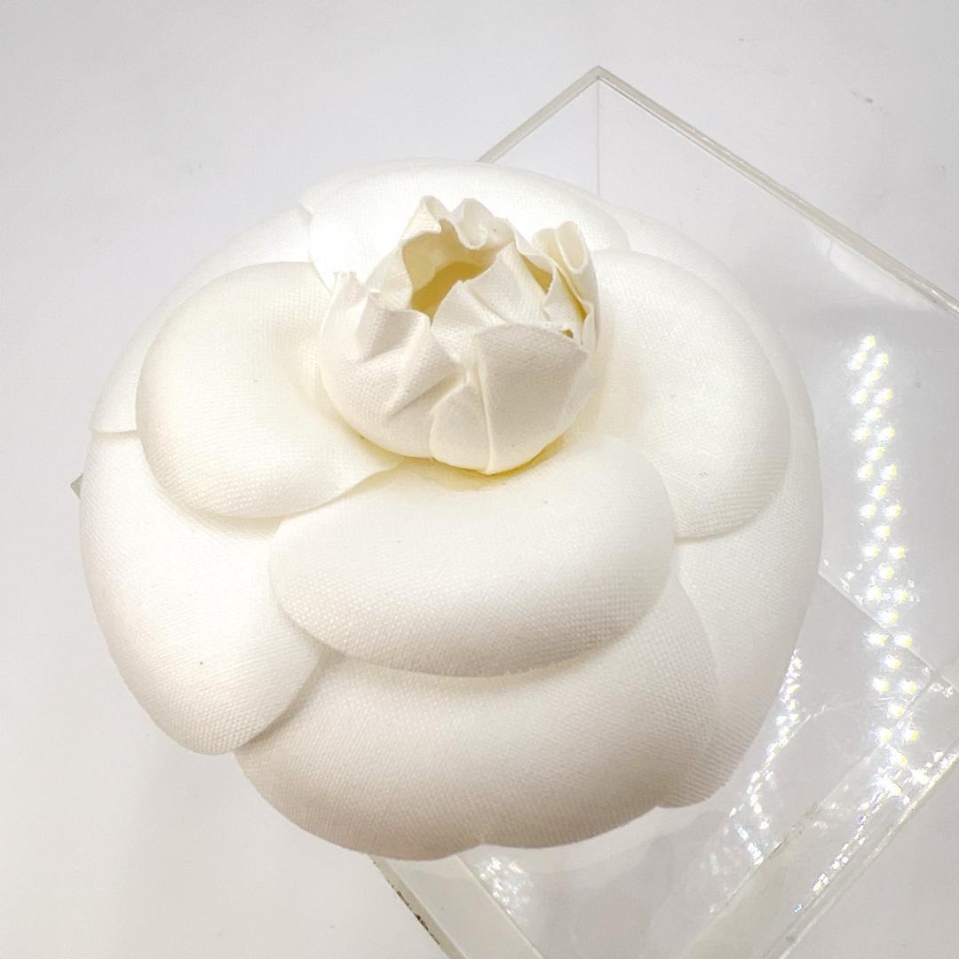 CHANEL　シャネル　カメリア　コサージュ　ココマーク付き　美品