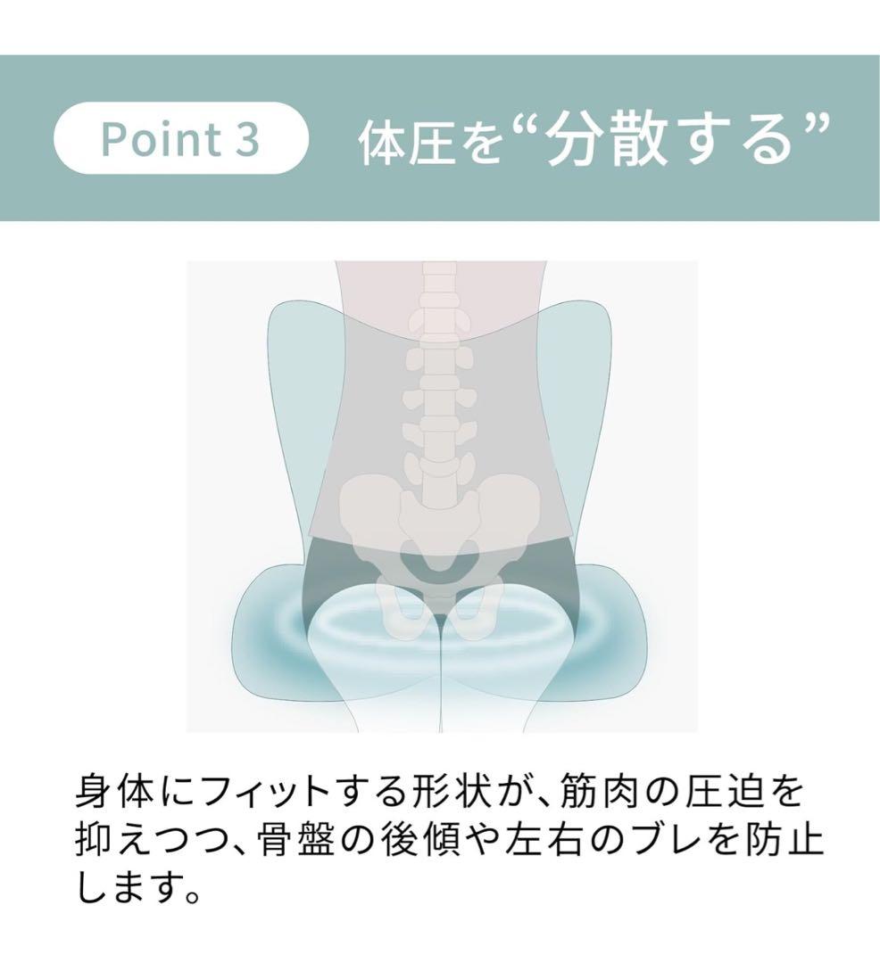 【シンカズ】スタイル プレミアム/MTG 骨盤サポートチェア 座椅子