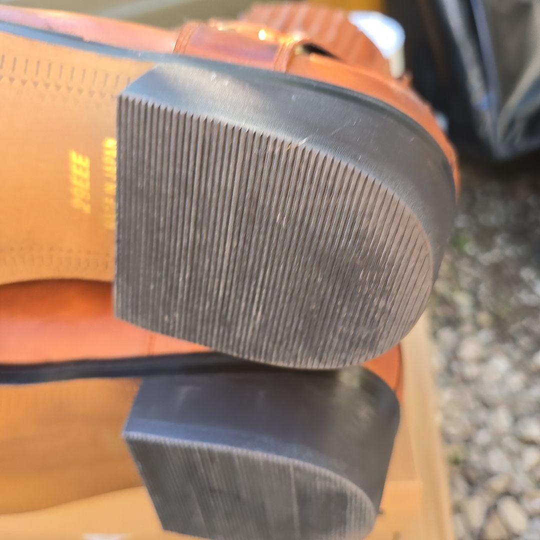 ブラウン ウエスタンブーツ 日本製