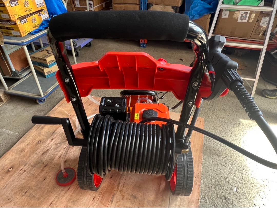 エンジン式高圧洗浄機 23MPa 7馬力 9.5/min コードレス 高出力