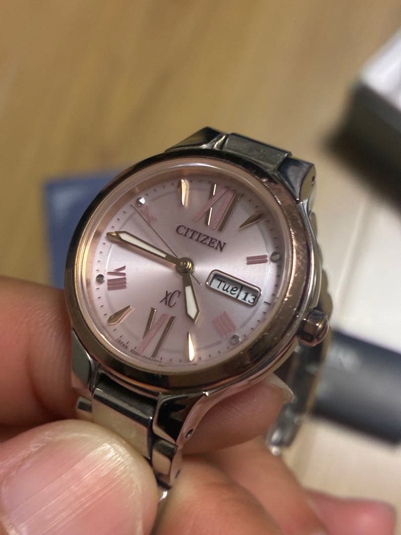 ぱ*る様 【美品】CITIZEN XC シチズン クロスシー 腕時計 EW322