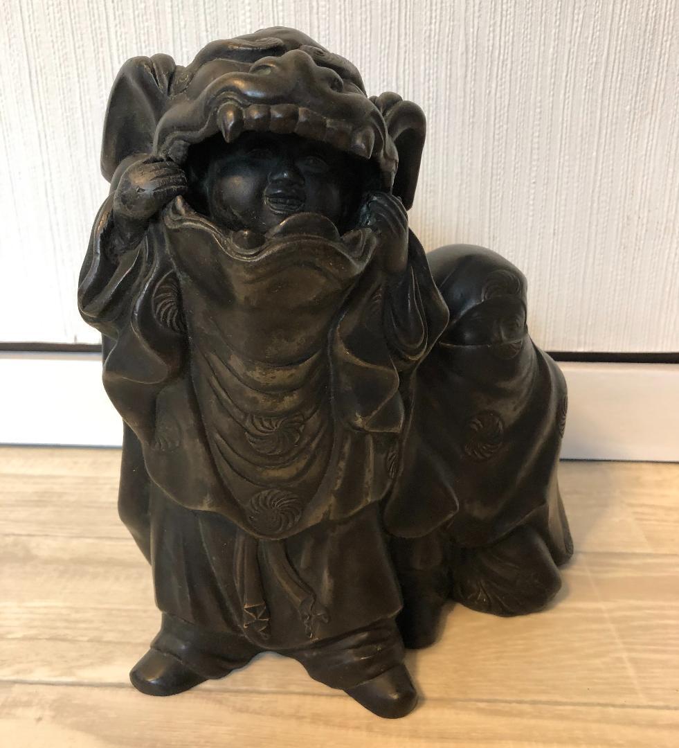 獅子舞　厄除　縁起物　アンティーク　骨董品