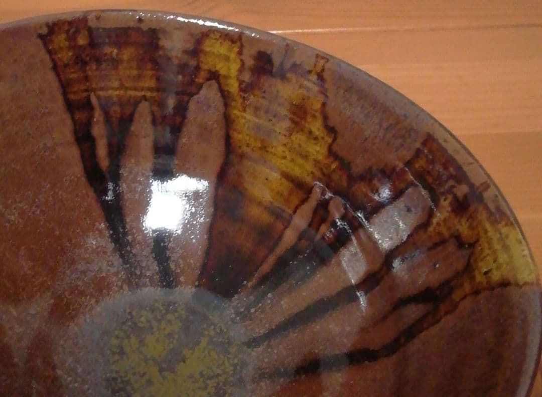 加藤春鼎作　古瀬戸　茶碗　共箱　共布　略歴付　茶道具