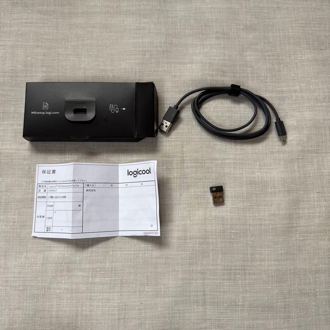 logi MX Mechanical Mini ブラック 本体