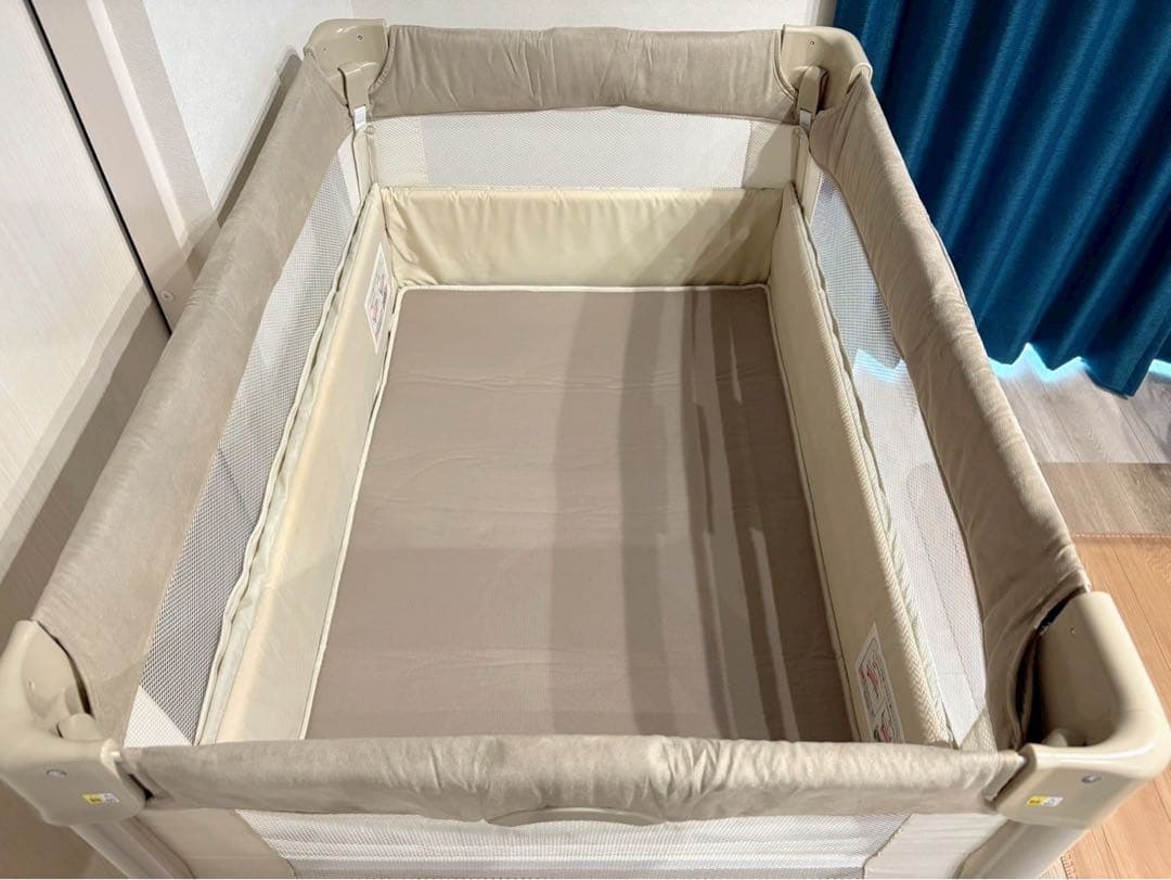 アップリカ ココネルエアープラス＋カトージミニベッド用布団＋サンデシカ防水シーツ