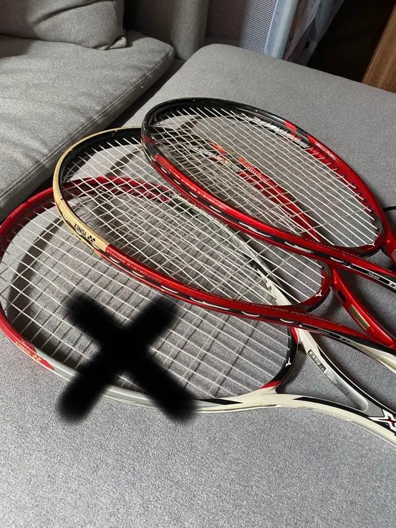 YONEX XYST N7 テニスラケット 2本セット