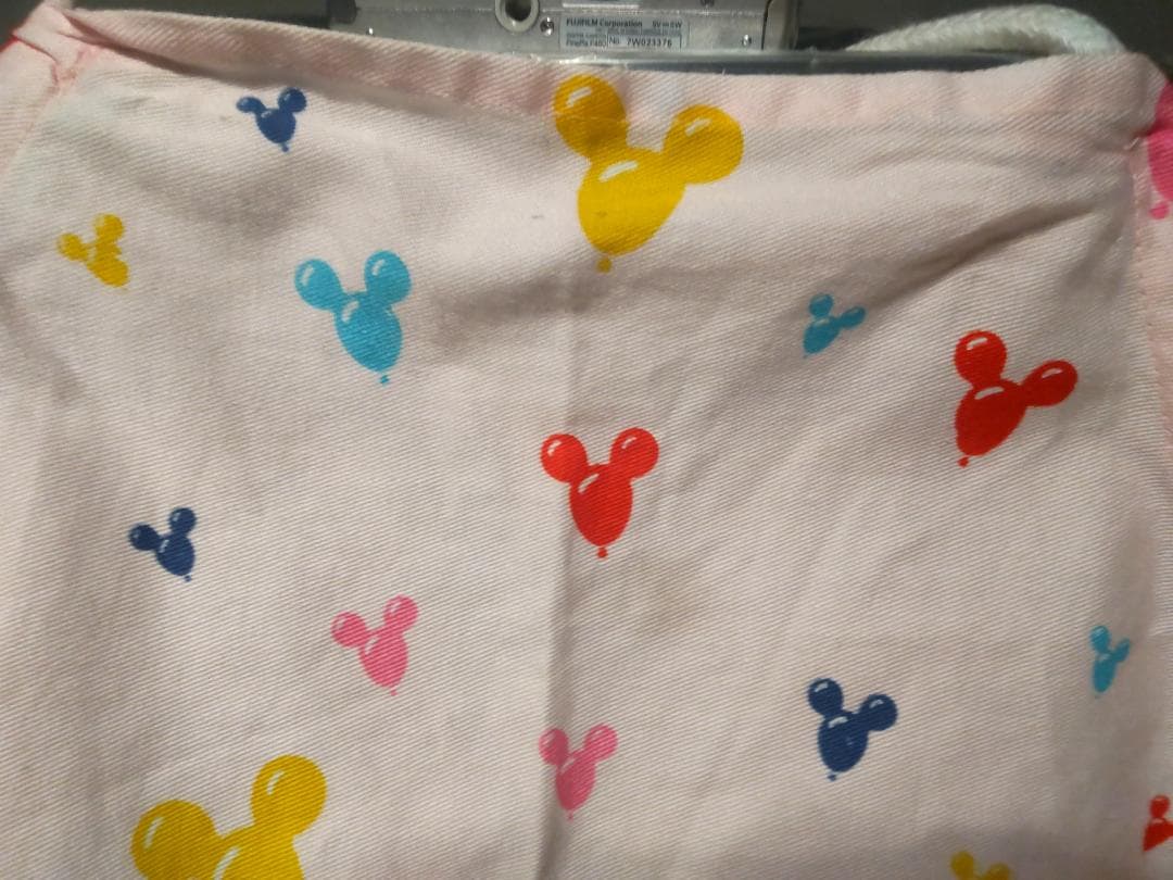 昭和レトロ★日本製★東京ディズニーランド シンデレラ城 ミッキーマウス エプロン