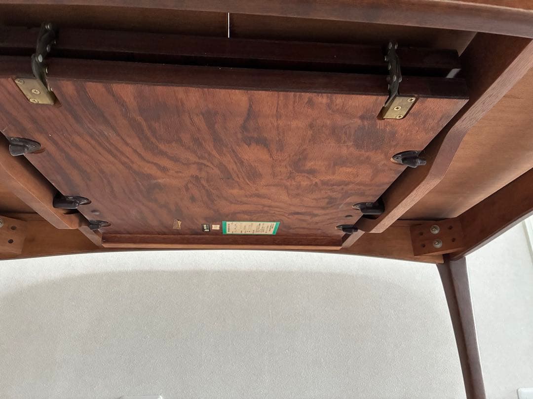 maruni マルニ伸縮式　ダイニングテーブル　地中海シリーズ椅子5脚セット