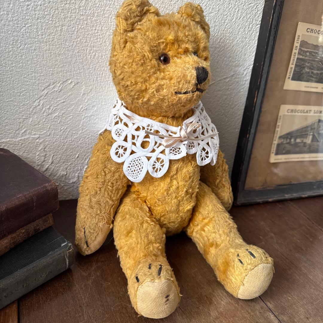 イギリスアンティークベア　テディベア　イギリスヴィンテージベア