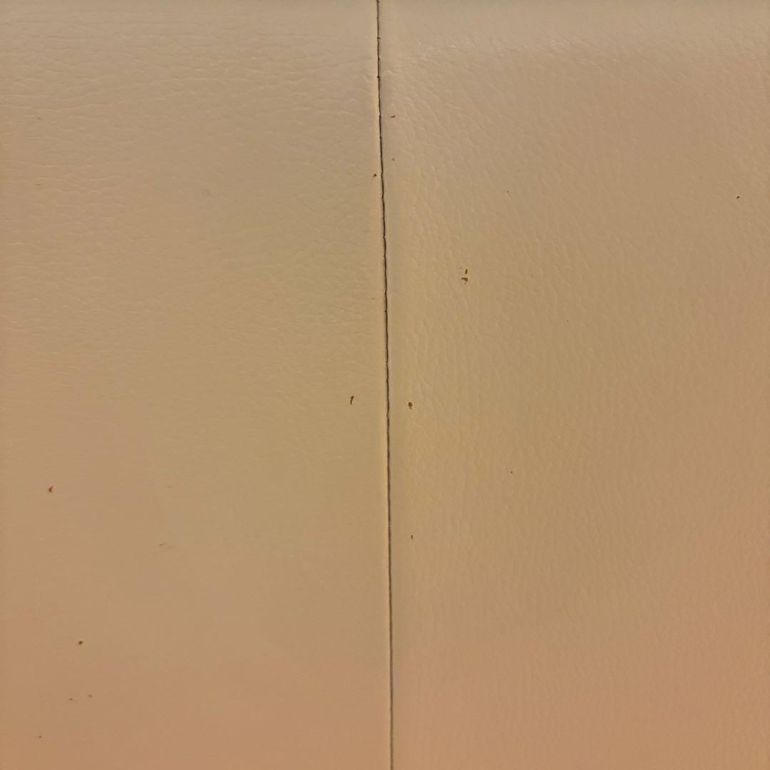 2人掛けソファ ニトリ B-637KD WH イタリアなめし 総革