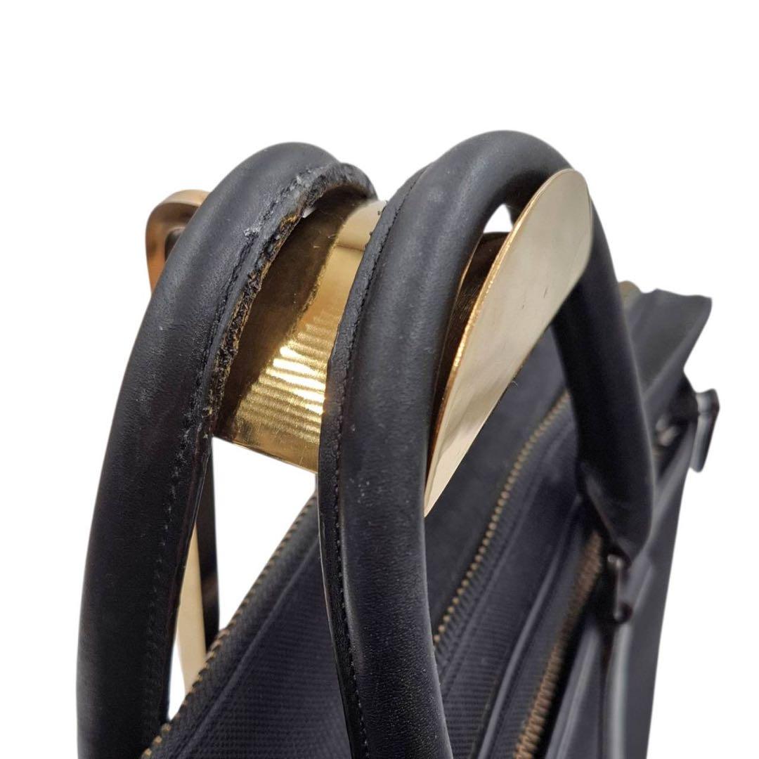 希少　コーチ　メトロポリタン　2way ブリーフケース　ダブルジップ　黒　168