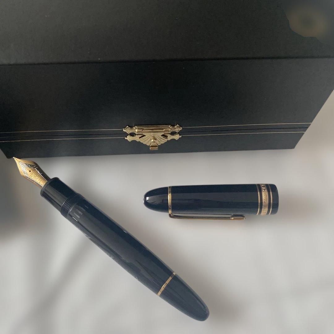 モンブラン No. 149 万年筆とインクセット　新品、未使用品ですが修理が必要