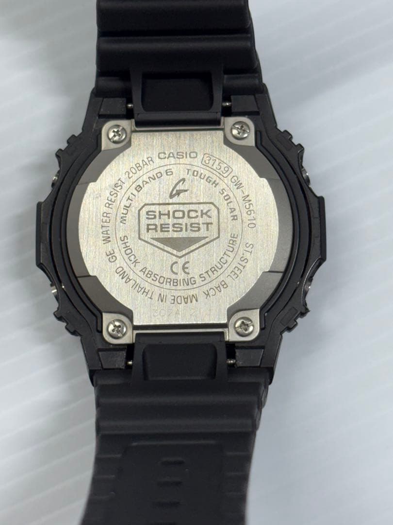 極上品❗️新品バンド・CASIO・G-SHOCK・GW-M5610・電波ソーラー