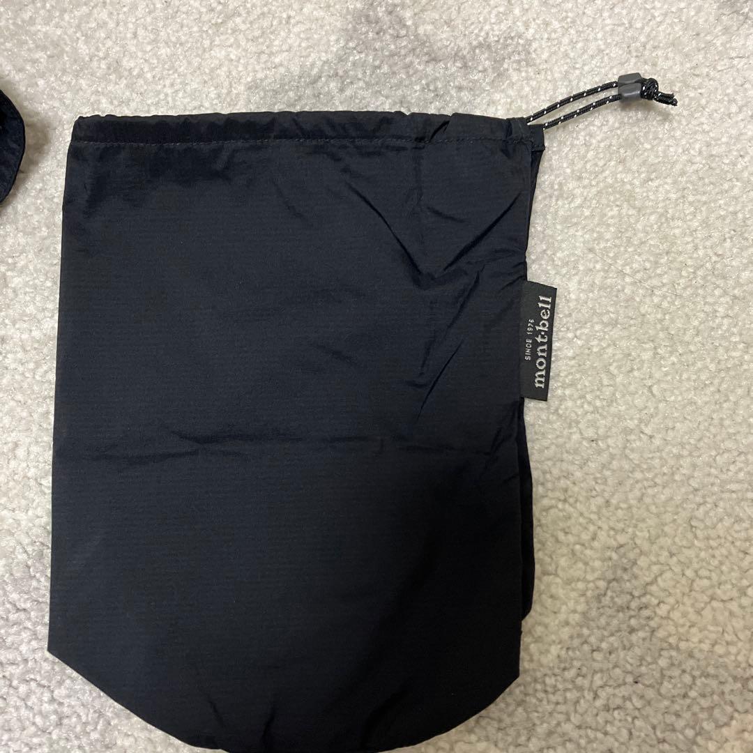 mont-bell スペリオダウンジャケット ブラック L/R ラウンドネック