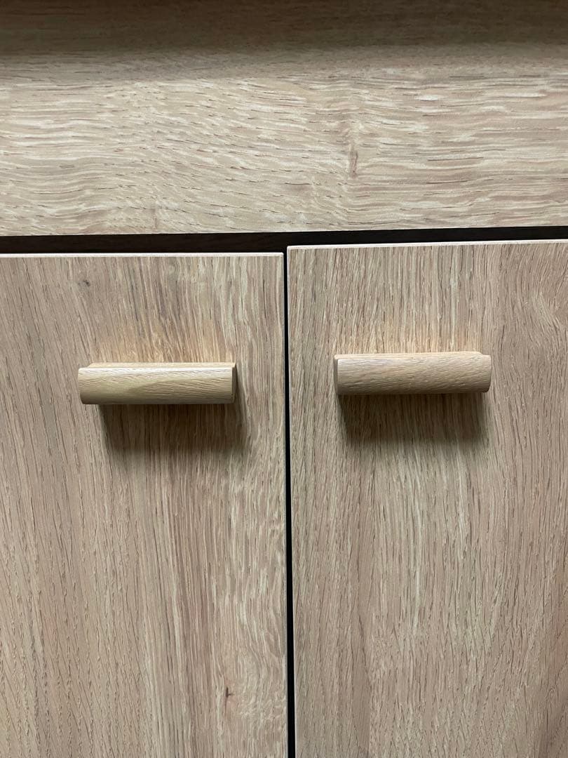 （直接引取:埼玉）ナチュラルウッド キャビネット・サイドボード　フランフラン