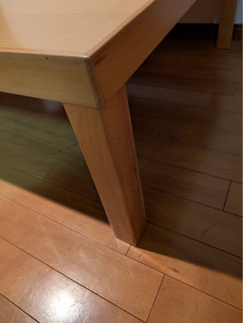 【送料込】無印良品 MUJI ローテーブル リビング ちゃぶ台 木製家具