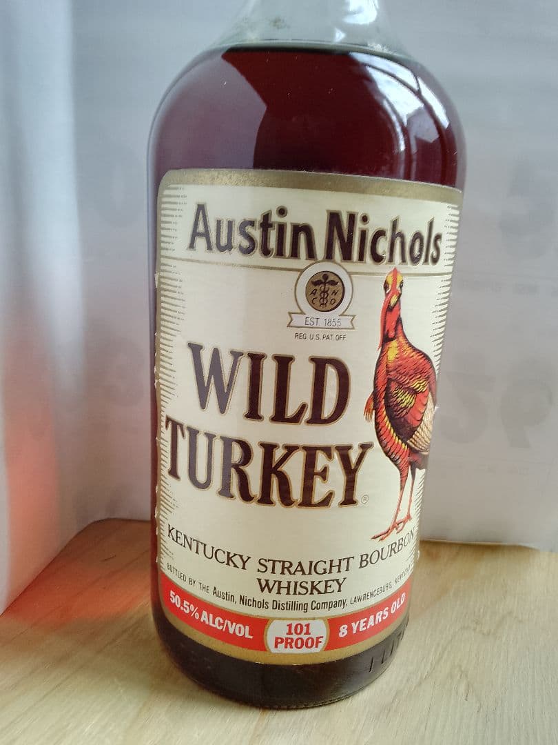 WILD TURKEY 8年 1000ml 101PROOF 古酒【未開封】