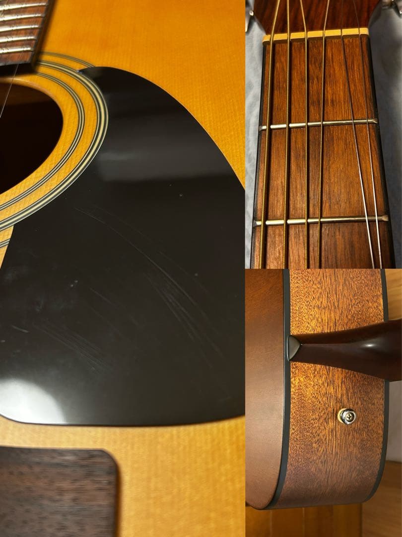 新品同様アコギ Fender CD-100NAT 汎用ギグバッグ クリーニング済