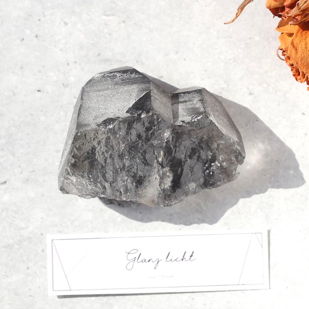 希少！ブラックレムリアンシード 天然石 水晶 鉱物 一点物 クォーツ