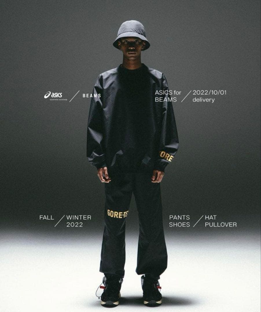 asics × BEAMS 別注GORE-TEX Pullover Jacket