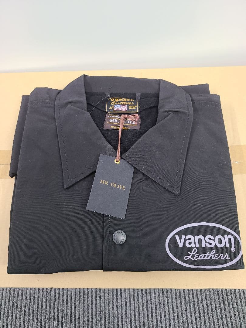 VANSON　ミスターオリーブ　コーチジャケット　（　ポークチョップ