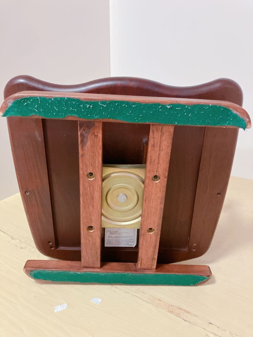 大塚家具　回転座椅子　木製　ローチェア　希少　レトロ　座椅子　回転椅子