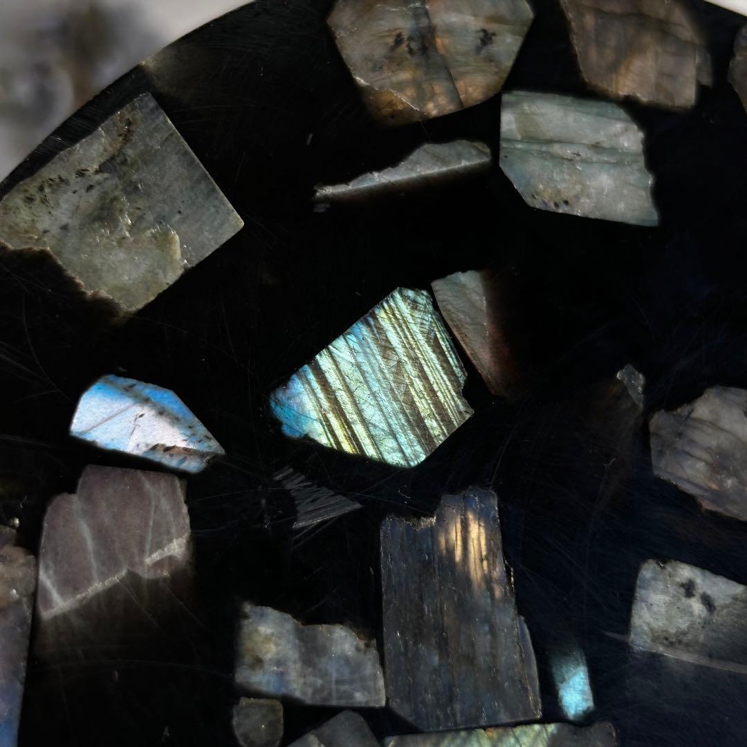 高品質　ラブラドライト　プレート　コレクション