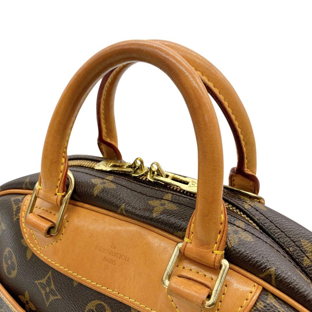 【LOUIS VUITTON】トゥルーヴィル　モノグラム　ハンドバッグ　PVC