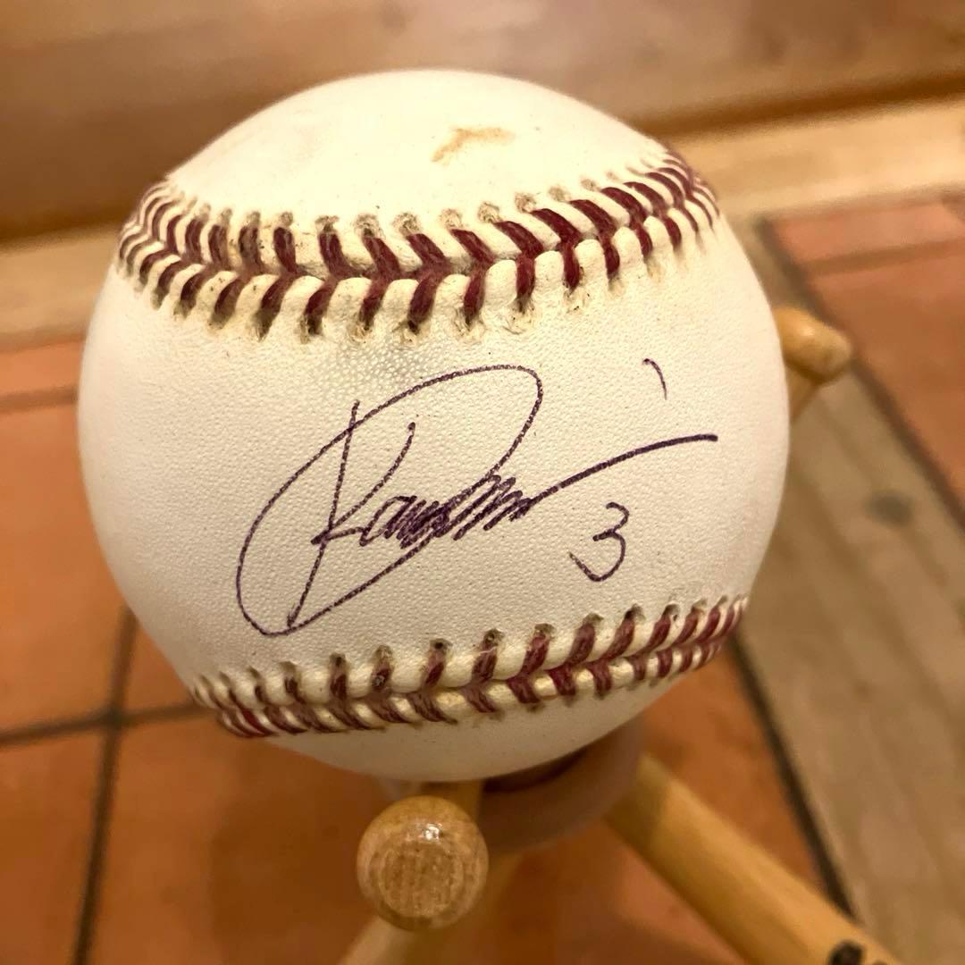 松井稼頭央　二岡智宏 サイン色紙　サインボール　6点セット！