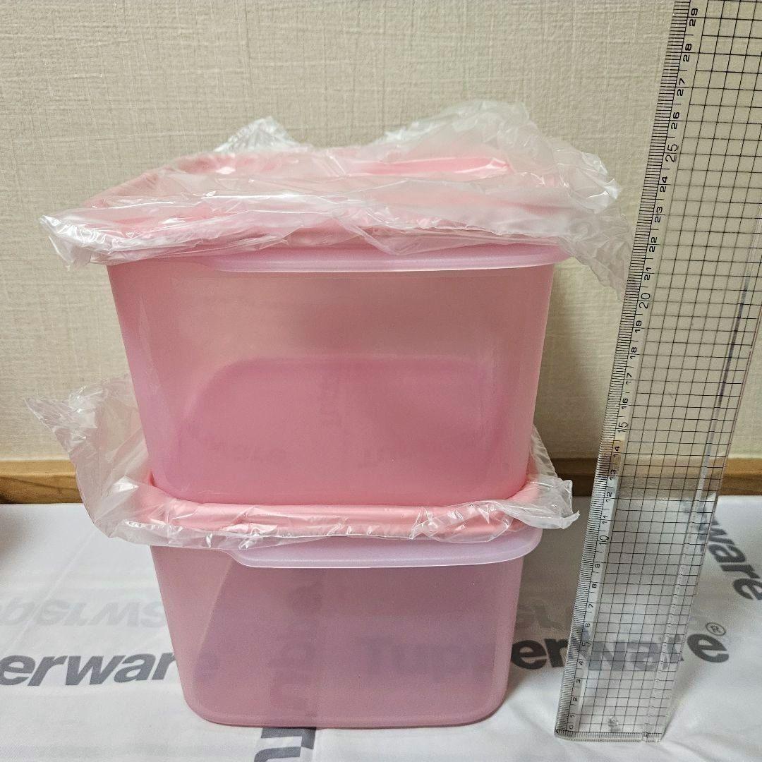 【新品】タッパーウェア MMスクエア ５個セット角形 深型