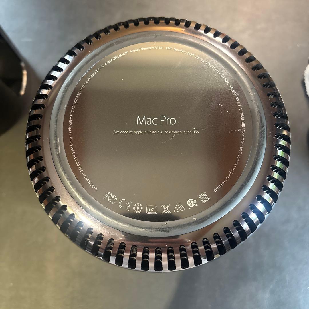 Macデスクトップ MacPro A1481 RAM:16GB SSD:256G
