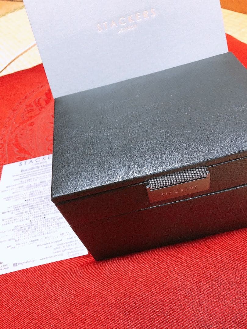 UNITED ARROWS STACKERS 時計 アクセサリーBOX ブラック