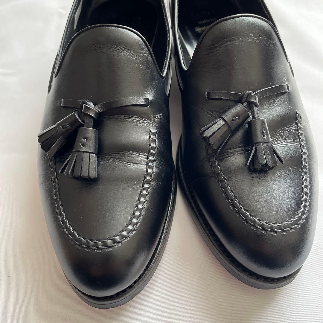 TLBタッセルローファー黒7