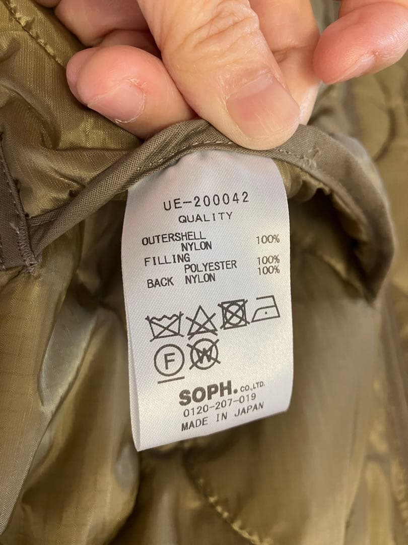 【uniform experiment】リバーシブルジップライナーブルゾン