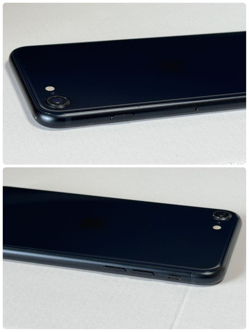 バッテリー最大容量95%　iPhone SE 第3世代 64GB ミッドナイト