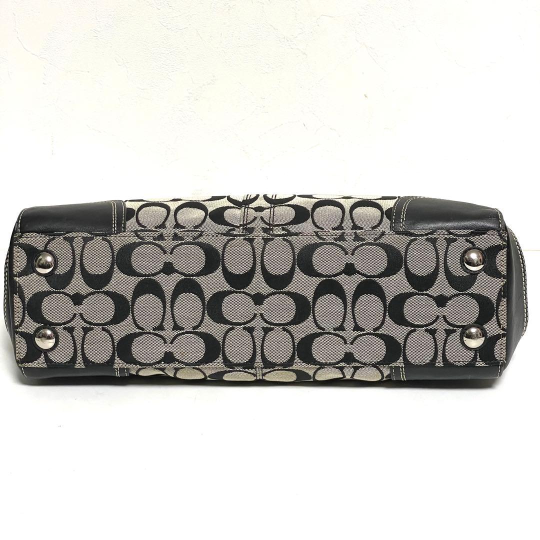 COACH コーチ ワンショルダーバッグ キャンバス F13975 ターンロック