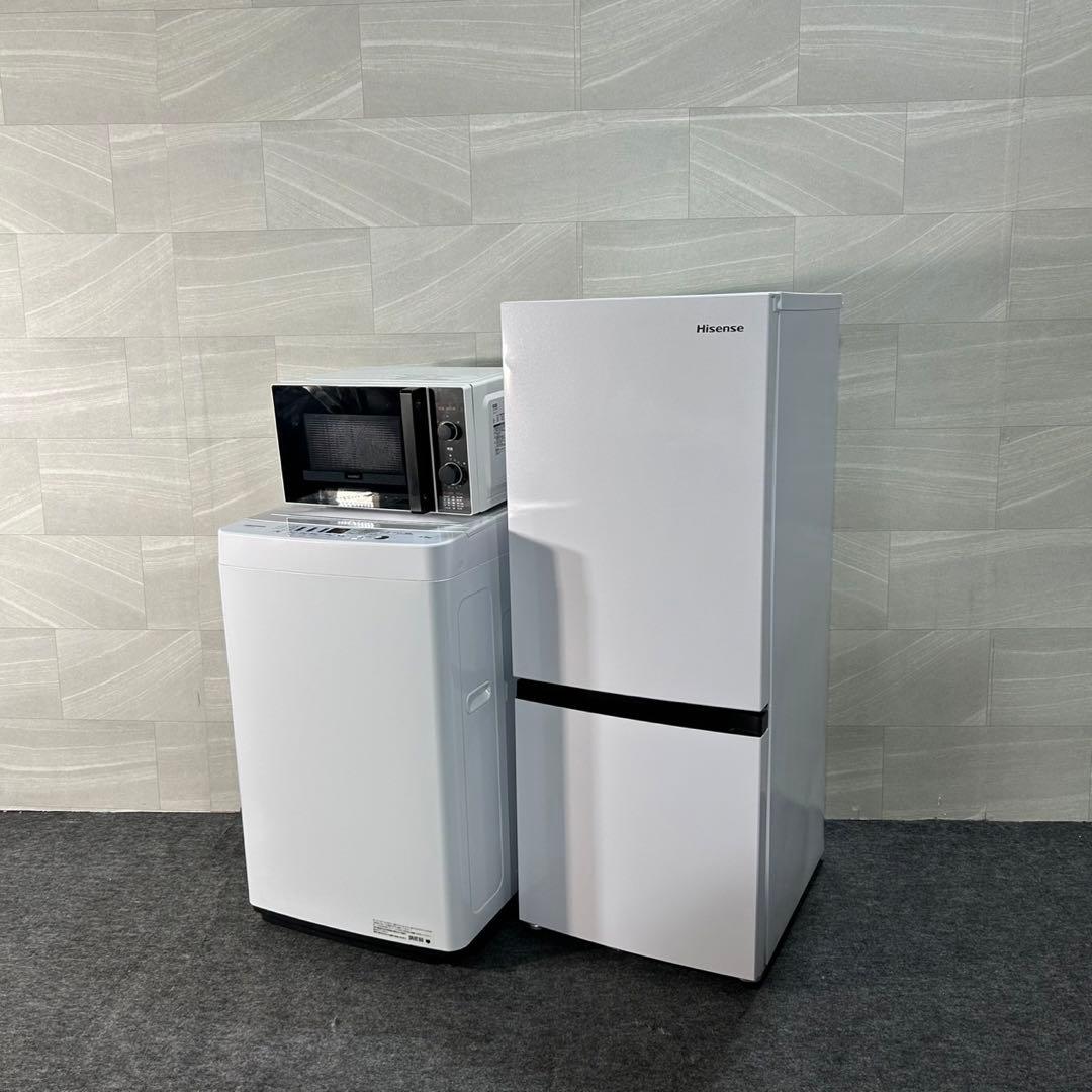 生活家電3点セット 冷蔵庫 洗濯機 電子レンジ 1人暮らし 格安 d3512