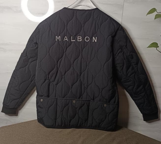 Malbon ゴルフ メンズ 中綿ジャケット 25AW 秋冬 新作黒/ベージュ✨
