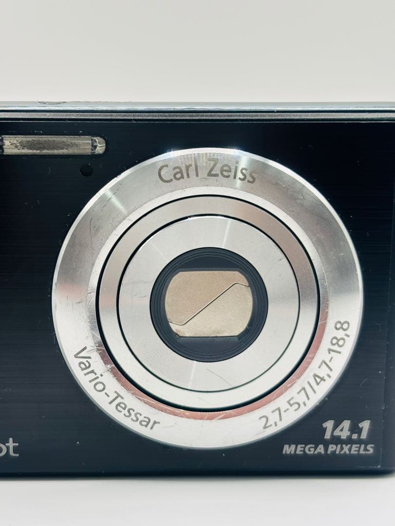 SONY Cyber-shot DSC-W550 黒 オールドコンデジ 動作品