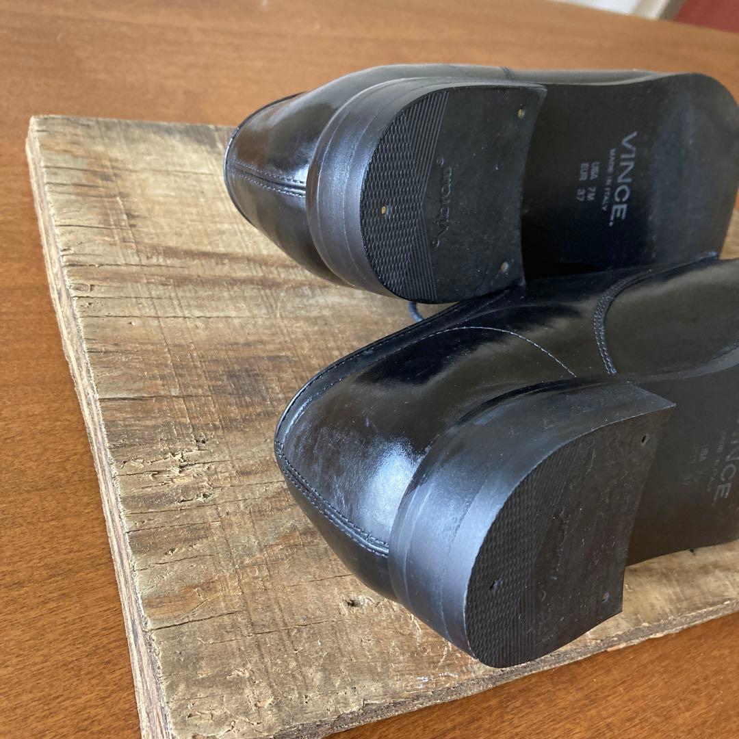 Vince プレーントゥ　マニッシュ　ドレスシューズ　革靴　レザーシューズ