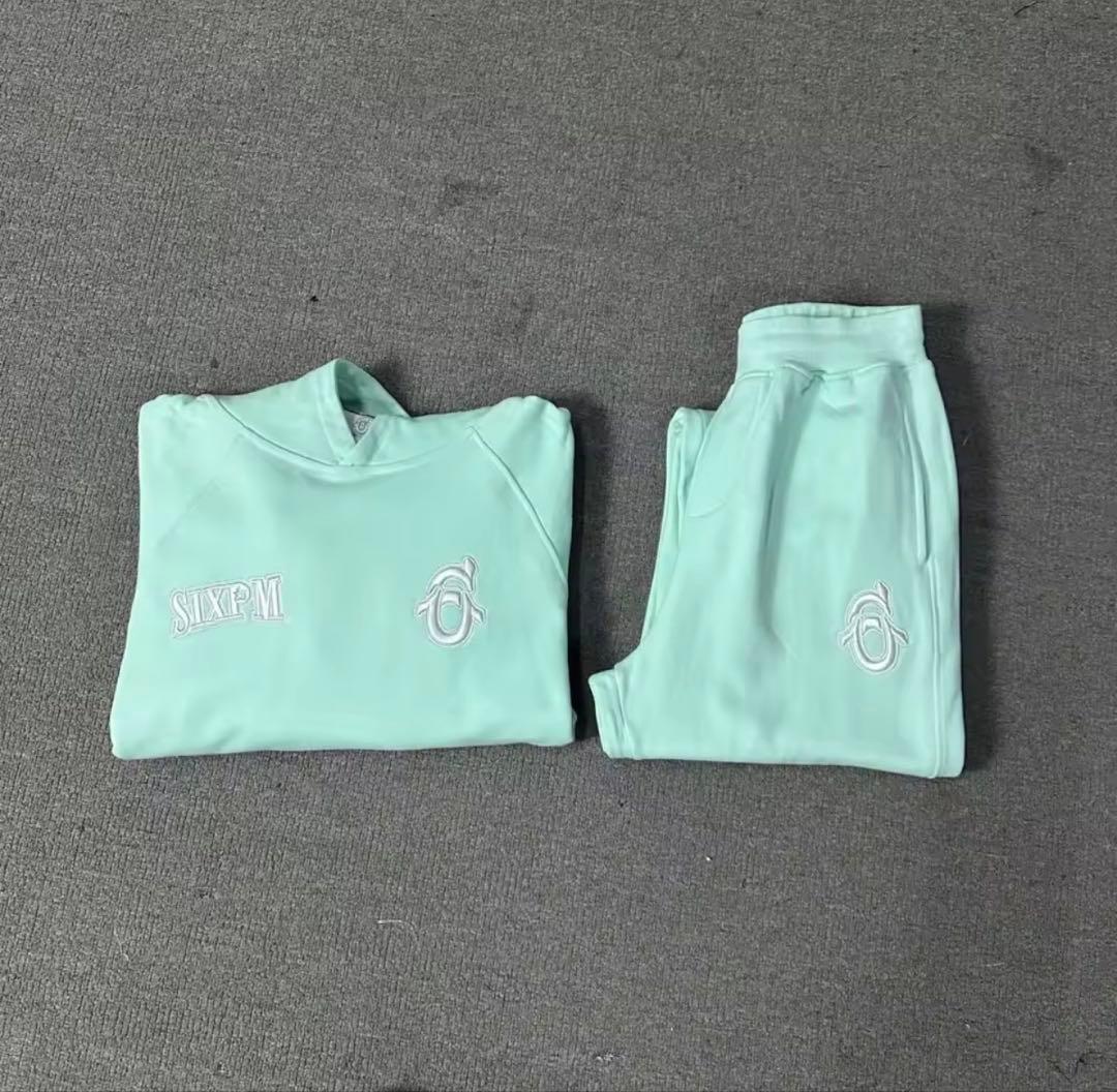 ミントグリーン フーディ パンツ セット S