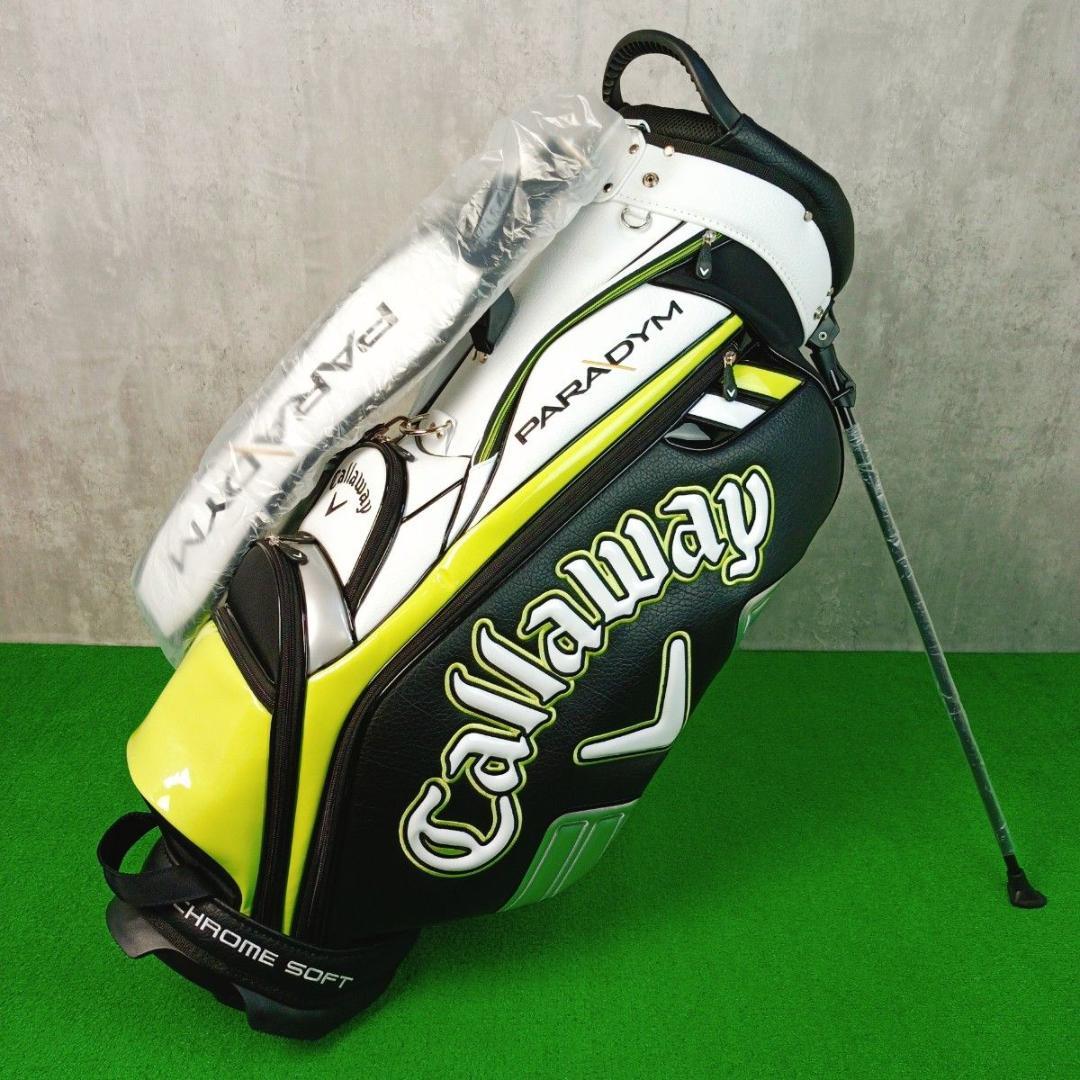 美品　キャロウェイ パラダイム スタンド式キャディバッグ 9型 口枠4分割
